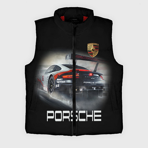 Мужской жилет PORSHE / 3D-Красный – фото 1