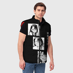 Мужской жилет Нагаторо Манга, цвет: 3D-красный — фото 2