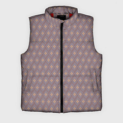Мужской жилет Тонкие ромбы, цвет: 3D-красный
