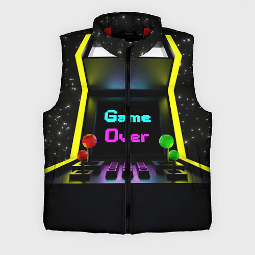 Мужской жилет Game Over / 3D-Красный – фото 1