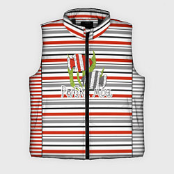 Мужской жилет Рыбка моя Рыбакам, цвет: 3D-черный