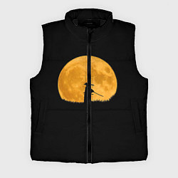 Мужской жилет Путь самурая, цвет: 3D-черный