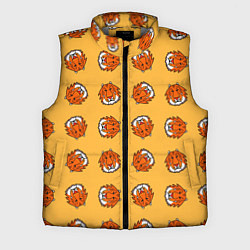 Мужской жилет Тигры паттерн