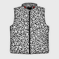 Мужской жилет Буквы UKFC, цвет: 3D-красный