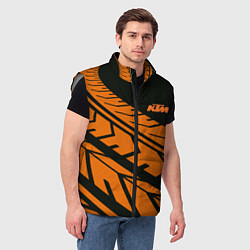 Мужской жилет ORANGE KTM КТМ Z, цвет: 3D-светло-серый — фото 2