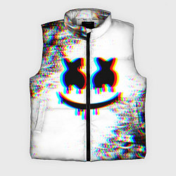 Мужской жилет MARSHMELLOW GLITCH, цвет: 3D-светло-серый