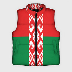 Мужской жилет Белоруссия, цвет: 3D-черный
