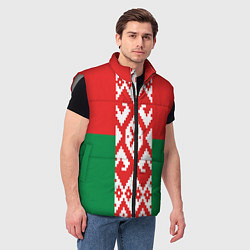 Мужской жилет Белоруссия, цвет: 3D-светло-серый — фото 2