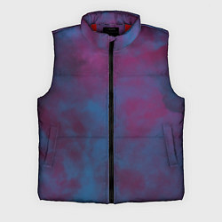 Мужской жилет Космическое свечение, цвет: 3D-красный