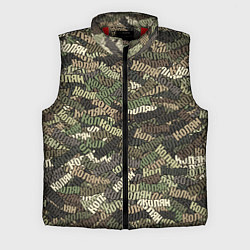Мужской жилет Именной камуфляж Колян