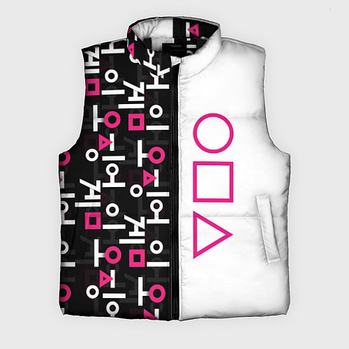 Мужской жилет Игра в кальмара: Стражи / 3D-Черный – фото 1