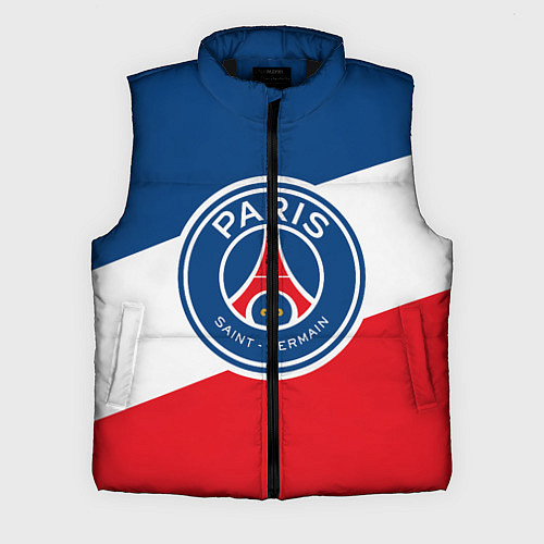 Мужской жилет Paris Saint-Germain FC / 3D-Черный – фото 1