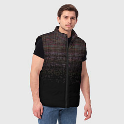 Мужской жилет Going offline noise, цвет: 3D-черный — фото 2