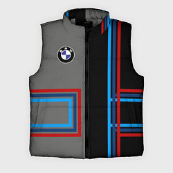Мужской жилет Автомобиль BMW БМВ, цвет: 3D-светло-серый