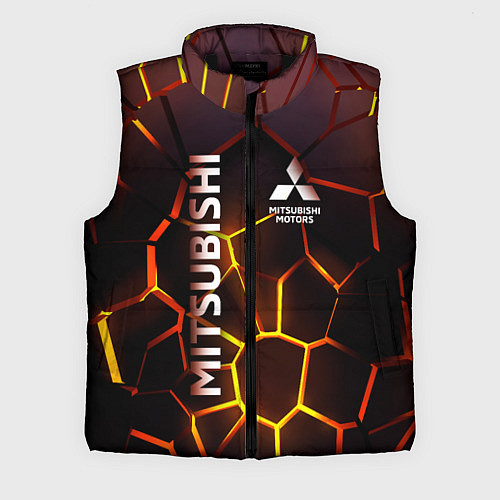 Мужской жилет Митсубиси подсветка 3D плит / 3D-Черный – фото 1
