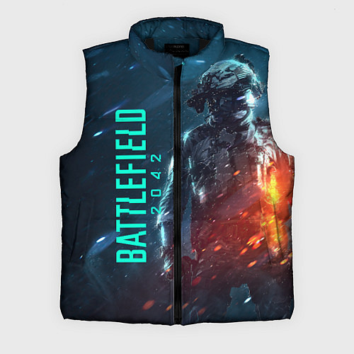 Мужской жилет BATTLEFIELD 2042 SOLDIER WARS / 3D-Черный – фото 1