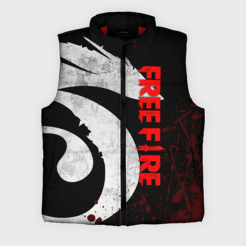 Мужской жилет GARENA FREE FIRE, ЛОГО ИГРЫ ДРАКОН / 3D-Красный – фото 1