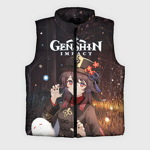 Мужской жилет Hu Tao / 3D-Черный – фото 1