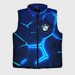 Мужской жилет BMW LOGO 3Д ПЛИТЫ ГЕОМЕТРИЯ, цвет: 3D-черный