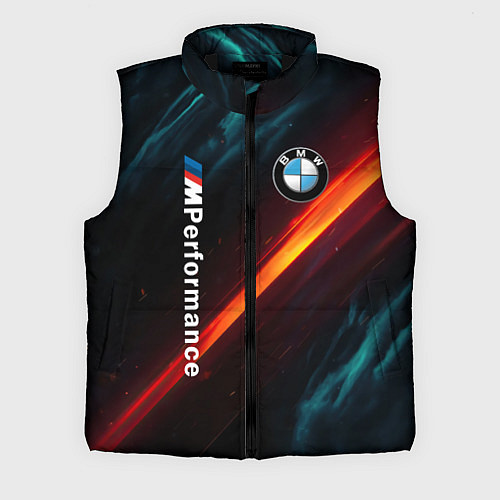 Мужской жилет BMW M PERFORMANCE NEON БМВ М НЕОН / 3D-Черный – фото 1