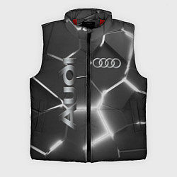 Мужской жилет AUDI GREY 3D ПЛИТЫ, цвет: 3D-красный