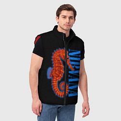 Мужской жилет NIRVANA SEAHORSE, цвет: 3D-красный — фото 2
