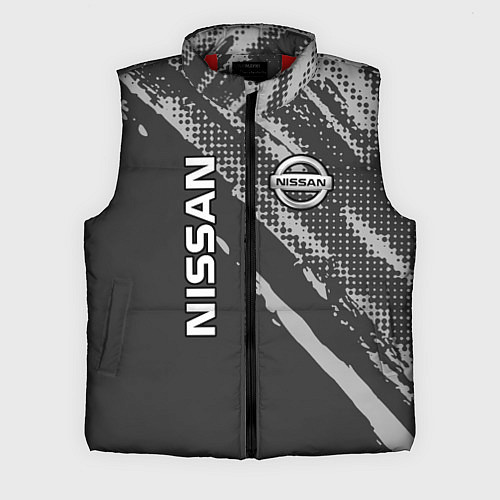 Мужской жилет Nissan Car Ниссан / 3D-Красный – фото 1