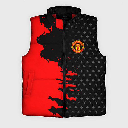 Мужской жилет МАНЧЕСТЕР ЮНАЙТЕД FCMU MANCHESTER UNITED RED DEVIL / 3D-Красный – фото 1