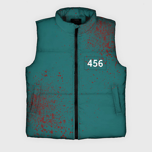 Мужской жилет Игра в кальмара: Персонаж 456 / 3D-Черный – фото 1