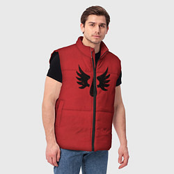Мужской жилет Кровавые ангелы цвет легиона 9, цвет: 3D-черный — фото 2