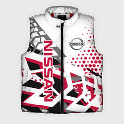 Мужской жилет Nissan Ниссан, цвет: 3D-красный