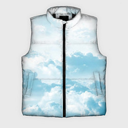 Мужской жилет Плотные облака, цвет: 3D-черный