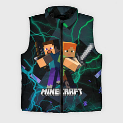 Мужской жилет Молнии Майнкрафт