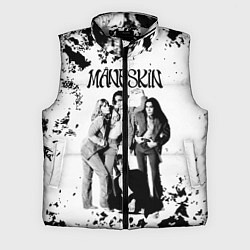 Мужской жилет Maneskin Монэскин, рок - группа, цвет: 3D-светло-серый