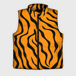 Мужской жилет ТИГРИННЫЕ ПОЛОСЫ, цвет: 3D-светло-серый