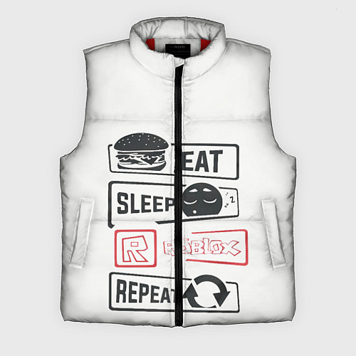 Мужской жилет Roblox repeat / 3D-Красный – фото 1