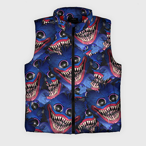 Мужской жилет Huggy Wuggy: Pattern Face / 3D-Красный – фото 1
