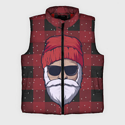 Мужской жилет SANTA HIPSTER САНТА ХИПСТЕР, цвет: 3D-красный