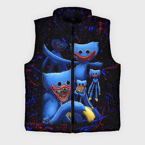 Мужской жилет Huggy Wuggy: Players / 3D-Черный – фото 1