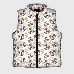 Мужской жилет Английский Бульдог Bulldog, цвет: 3D-красный