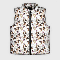 Мужской жилет Джек Рассел Терьер, цвет: 3D-черный