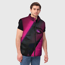 Мужской жилет Jinx Arcane League of Legends, цвет: 3D-черный — фото 2
