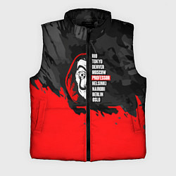 Мужской жилет La Casa de Papel Professor, цвет: 3D-черный