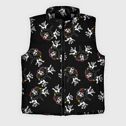 Мужской жилет КОРОЛЬ И ШУТ ЛОГО ПАТТЕРН, цвет: 3D-светло-серый