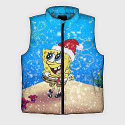 Мужской жилет НОВОГОДНИЙ ГУБКА БОБ КВАДРАТНЫЕ ШТАНЫ