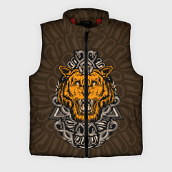 Мужской жилет Тигр в треугольнике, цвет: 3D-красный