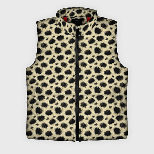 Мужской жилет Шкура Леопарда Leopard / 3D-Красный – фото 1