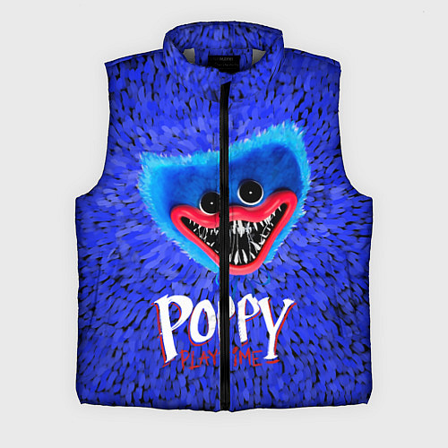 Мужской жилет Хагги Вагги - Поппи Плейтайм / 3D-Светло-серый – фото 1