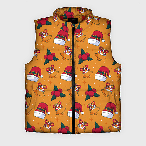 Мужской жилет Новогоднее настроениe / 3D-Красный – фото 1