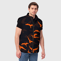 Мужской жилет Стая Воронов, цвет: 3D-черный — фото 2